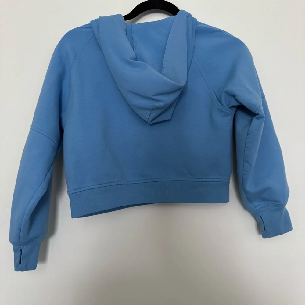 GAP Kids Sky Blue half zip Hoodie